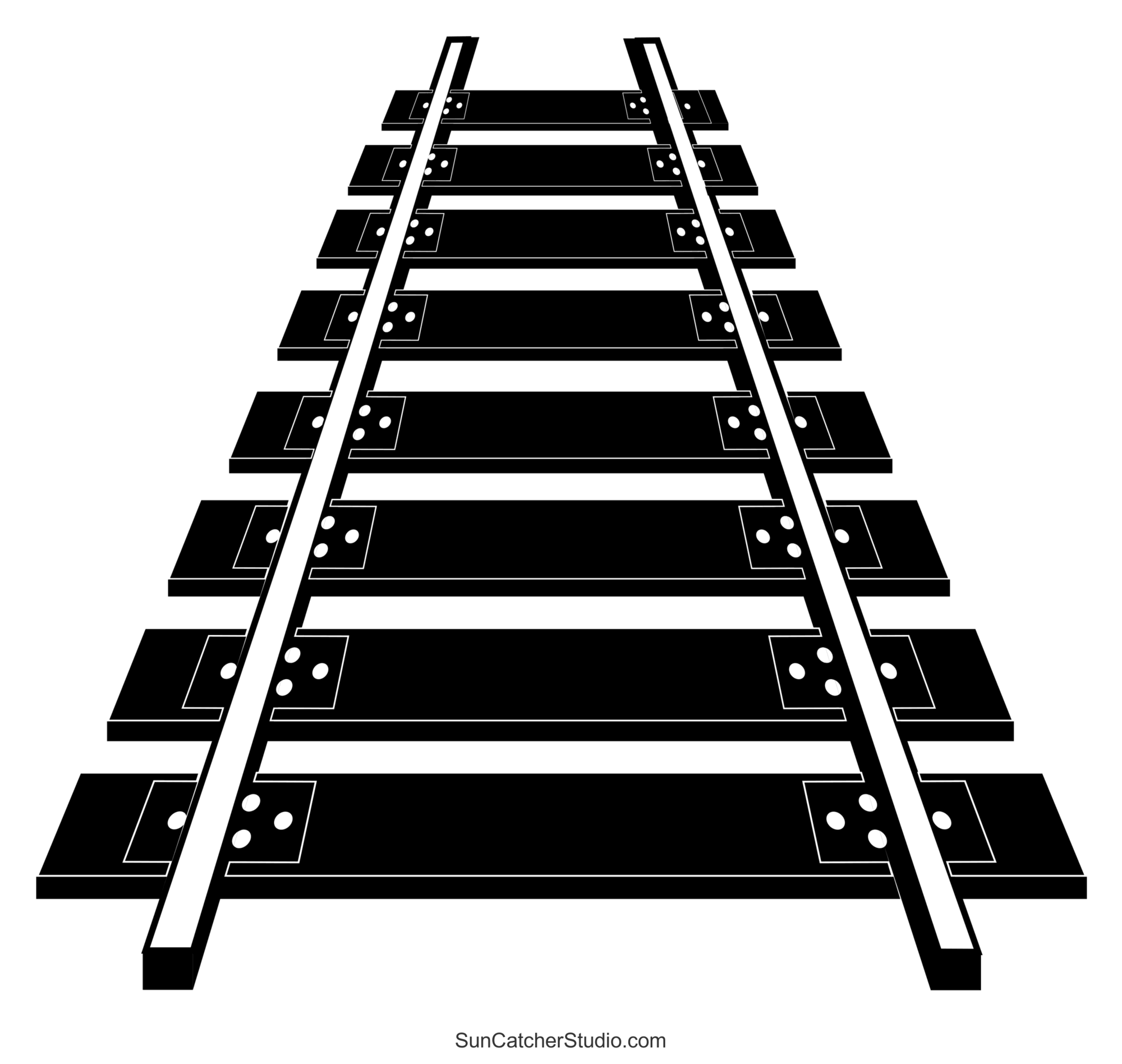 train cars and locomotives (clip art, patterns & templates) – free